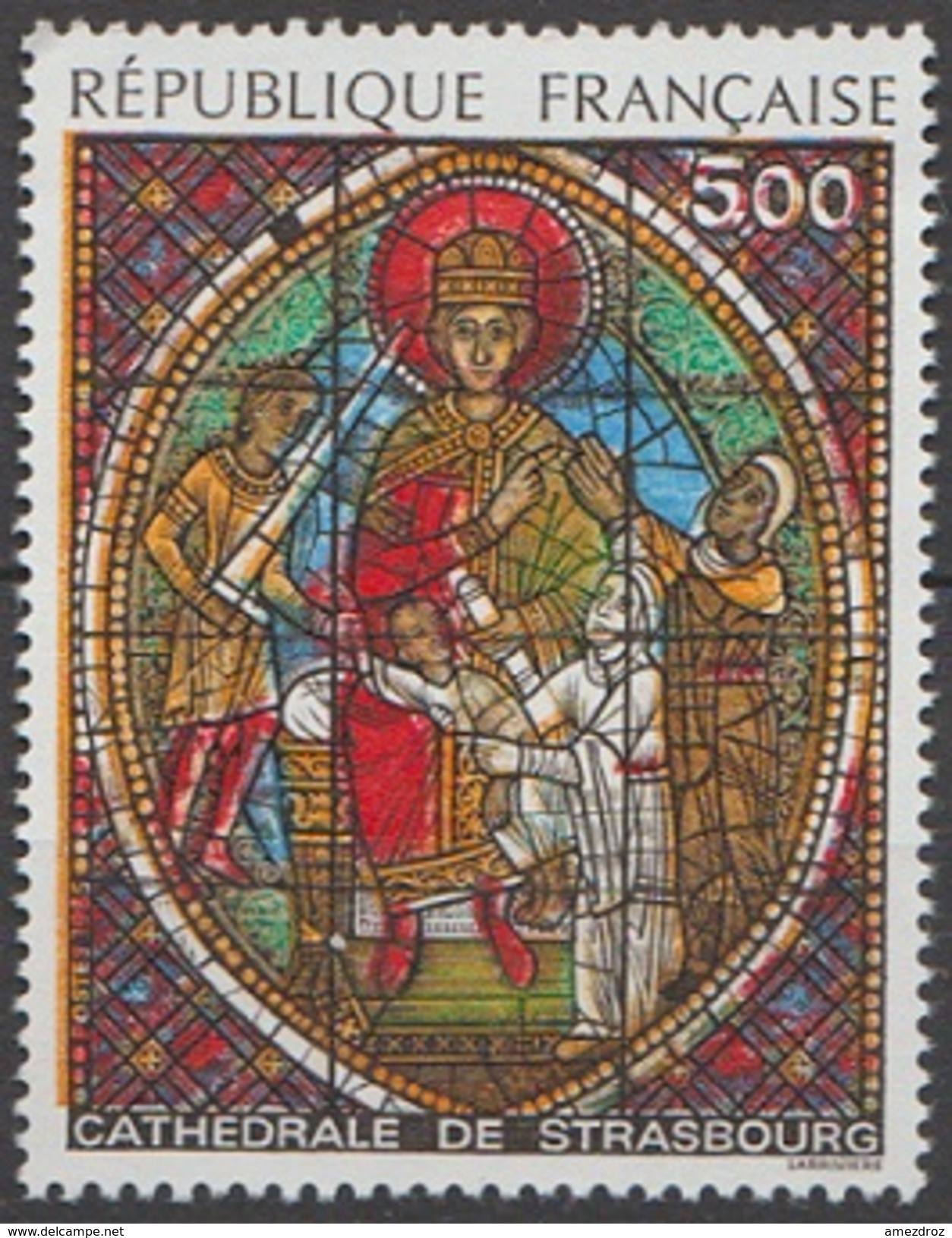 France 1985 N° 2363  NMH Vitrail De La Cathédrale De Strasbourg (E10) - Nuevos
