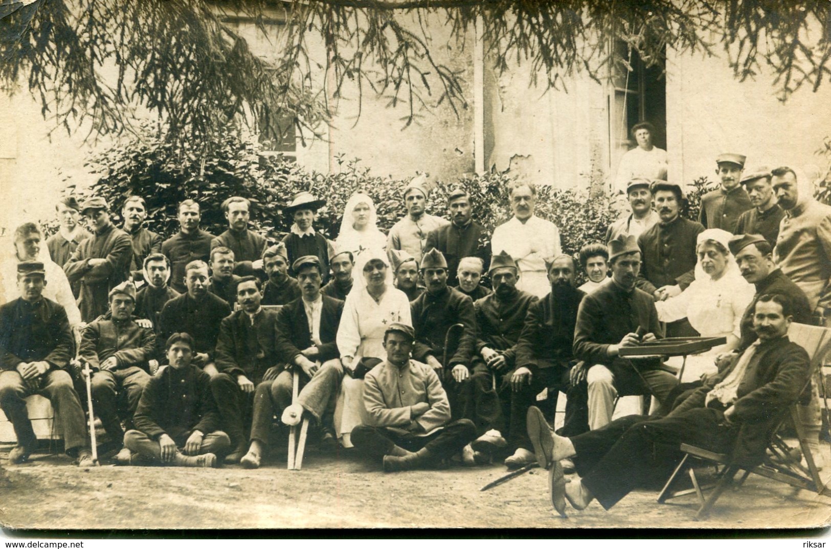 CROIX ROUGE(HOPITAL MILITAIRE) CARTE PHOTO - Croix-Rouge