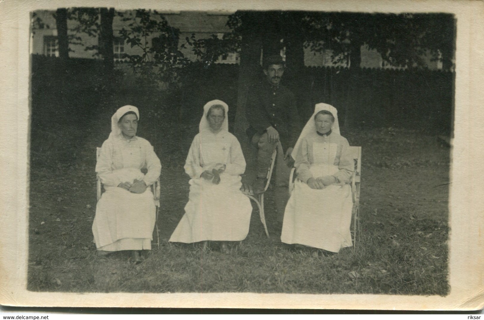 CROIX ROUGE(HOPITAL MILITAIRE) CARTE PHOTO - Red Cross