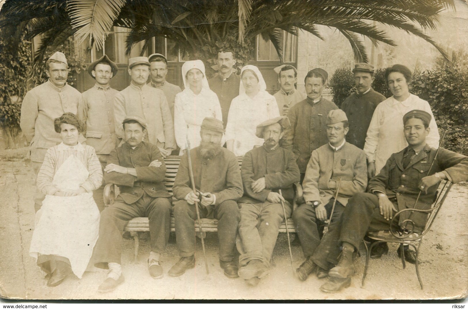 CROIX ROUGE(HOPITAL MILITAIRE) CARTE PHOTO - Croix-Rouge