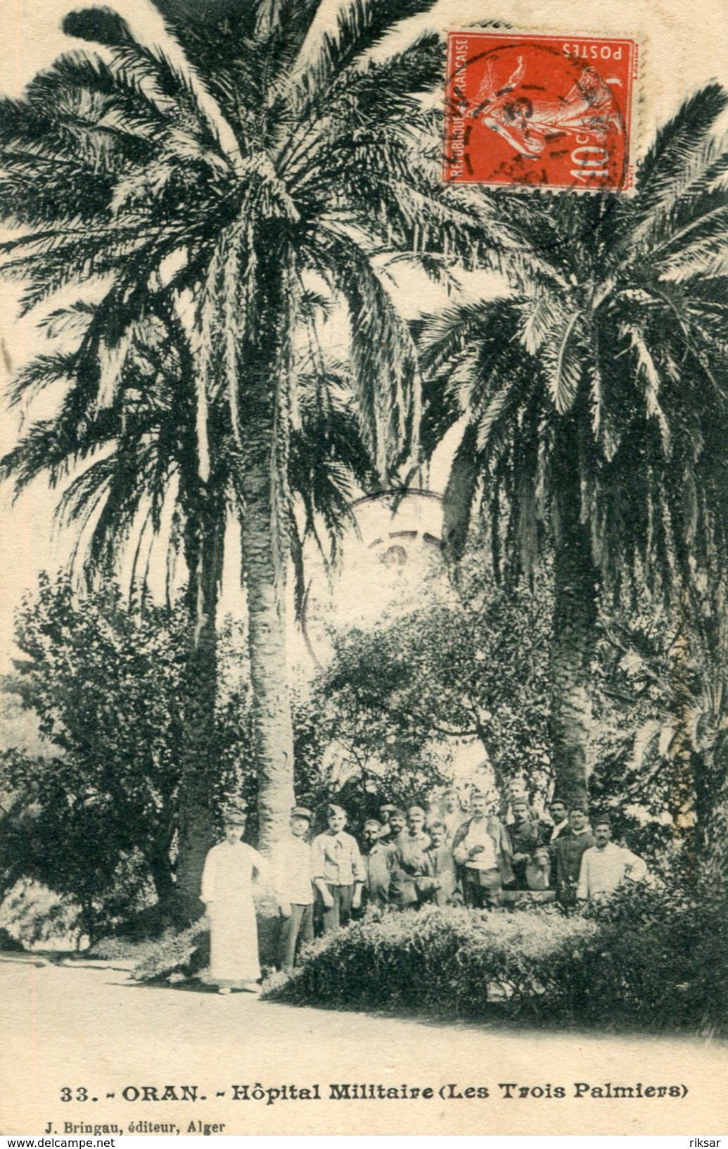 CROIX ROUGE(HOPITAL MILITAIRE) ORAN - Croix-Rouge