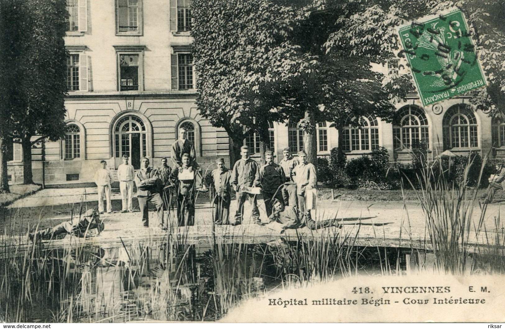 CROIX ROUGE(HOPITAL MILITAIRE) VINCENNES - Croix-Rouge