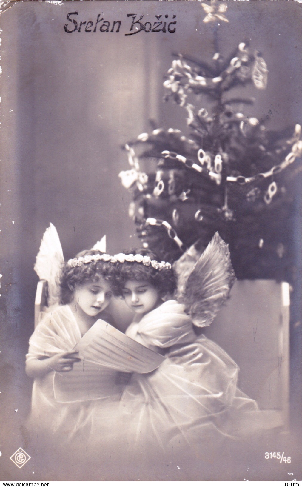 Christmas Greetings - Frohliche Weihnachten , Angels - Andere & Zonder Classificatie