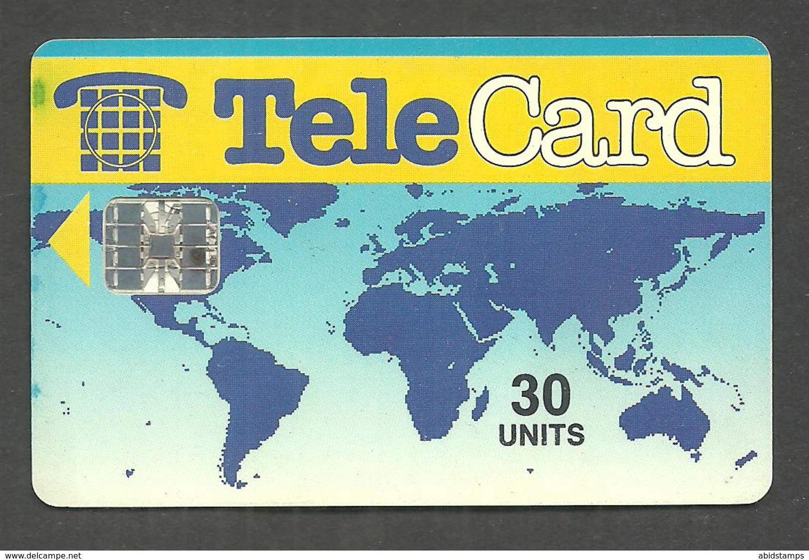 PAKISTAN USED CHIP PHONECARD TELE CARD 30 UNITS - Pakistan