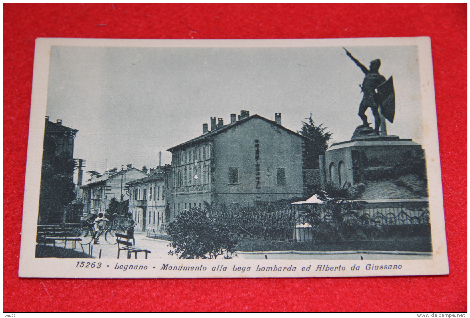 Legnano Milano Monumento Alla Lega Lombarda N. 16ì5263 Viaggiata Nel 1928 Ed. Diena - Legnano