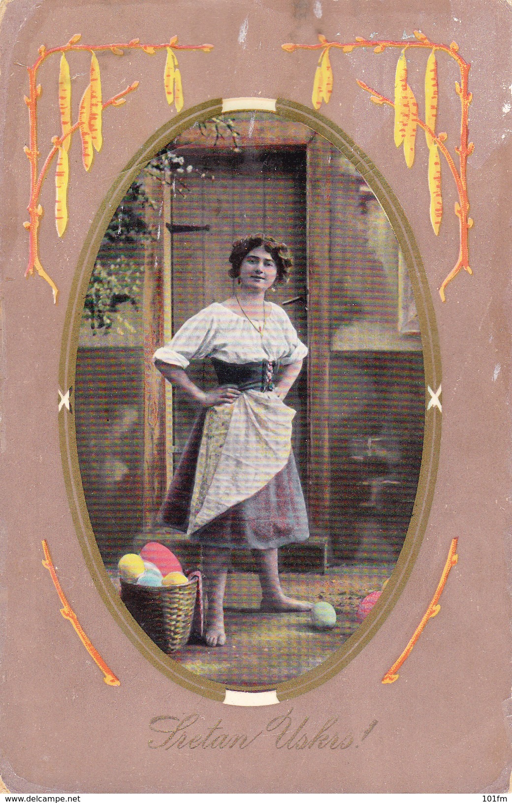 Sretan Uskrs, Easter Greetings - Frohliche Ostern,1913 - Easter