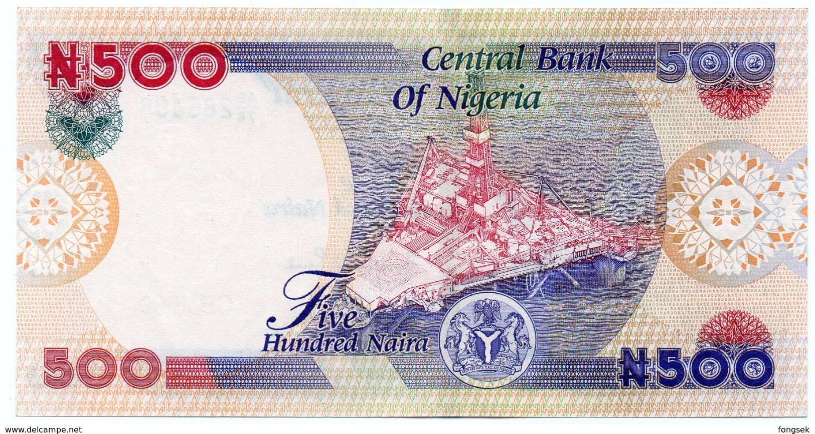 #07. NIGERIA. 500 NAIRA. 2013. UNC / NEUF. - Nigeria