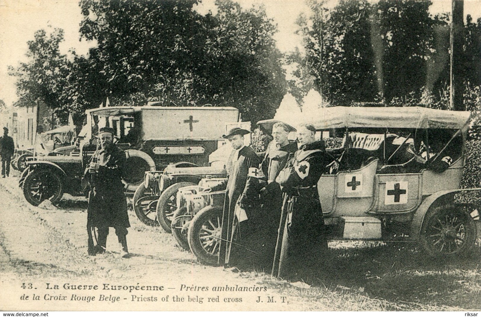 CROIX ROUGE(AMBULANCIER) AUTOMOBILE - Croce Rossa