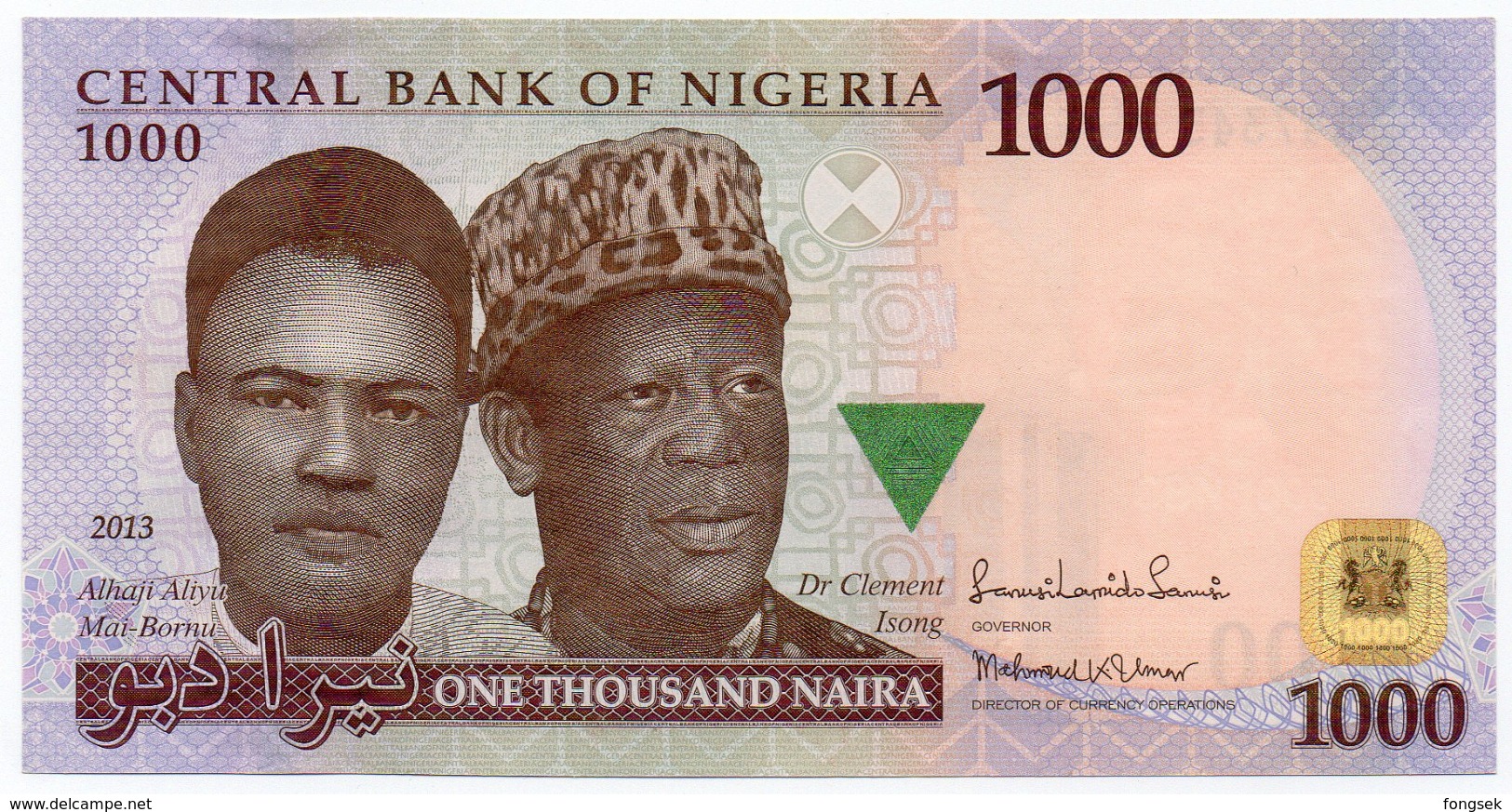 #07. NIGERIA. 1000 NAIRA. 2013. UNC / NEUF. - Nigeria