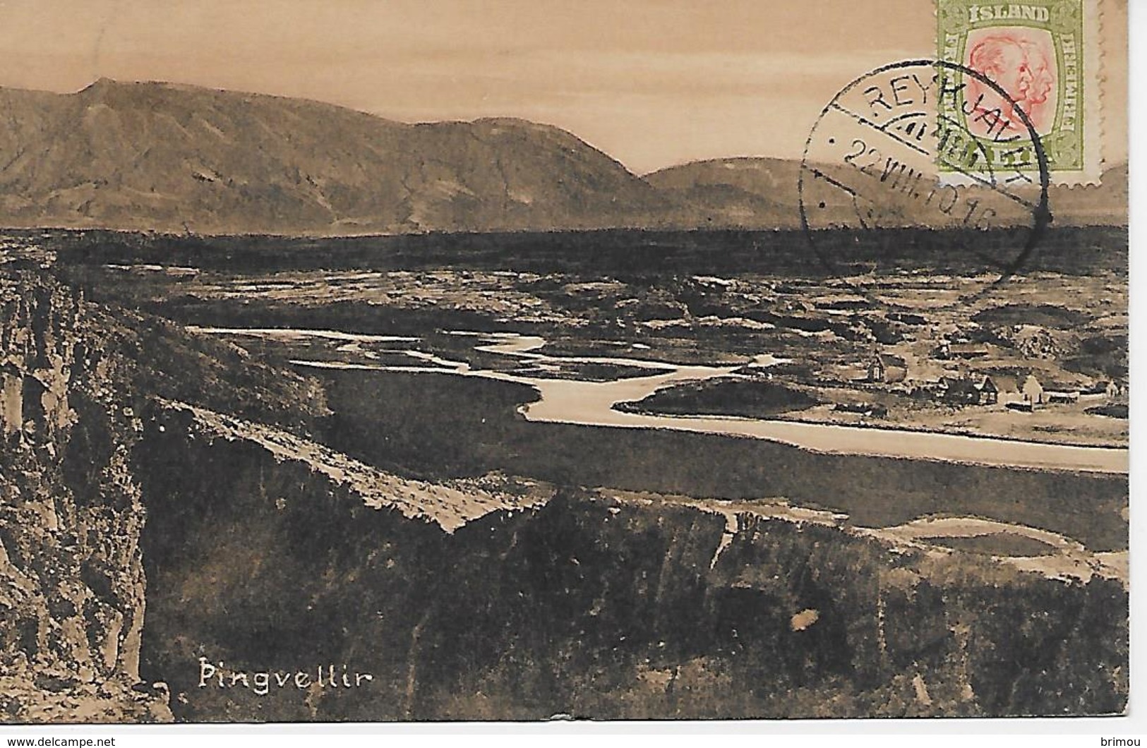 Carte Postale De Pingvellir, Islande Scan R/V. - Islande