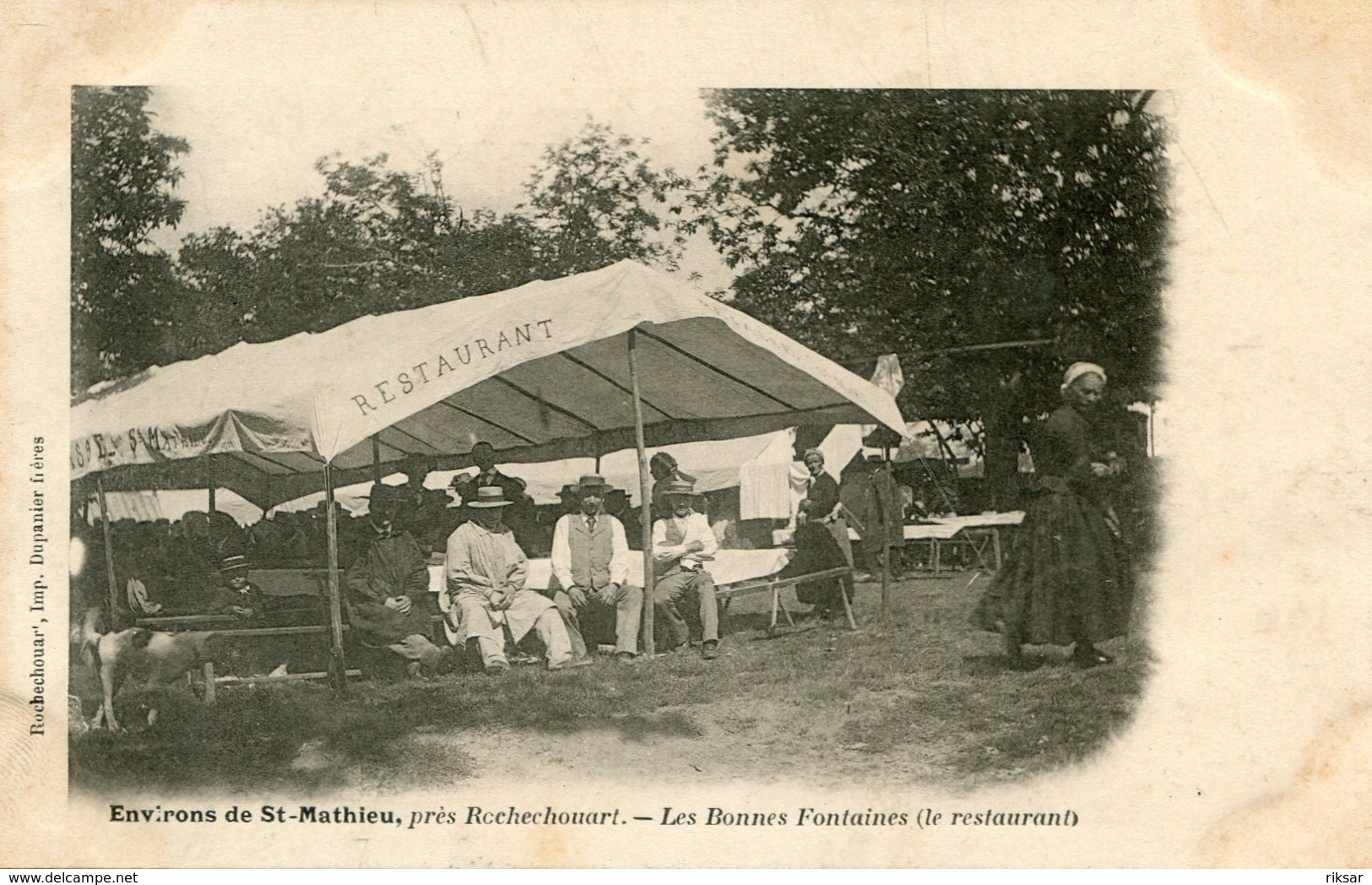 ROCHECHOUART(SAINT MATHIEU) LES BONNES FONTAINES - Rochechouart