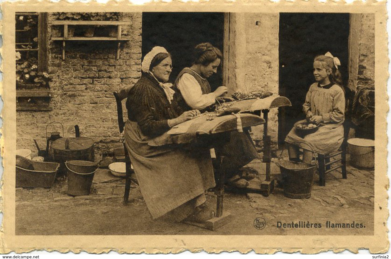 BELGIUM - DENTELLIERES FLAMANDE (LACE MAKERS) B6 - Other & Unclassified