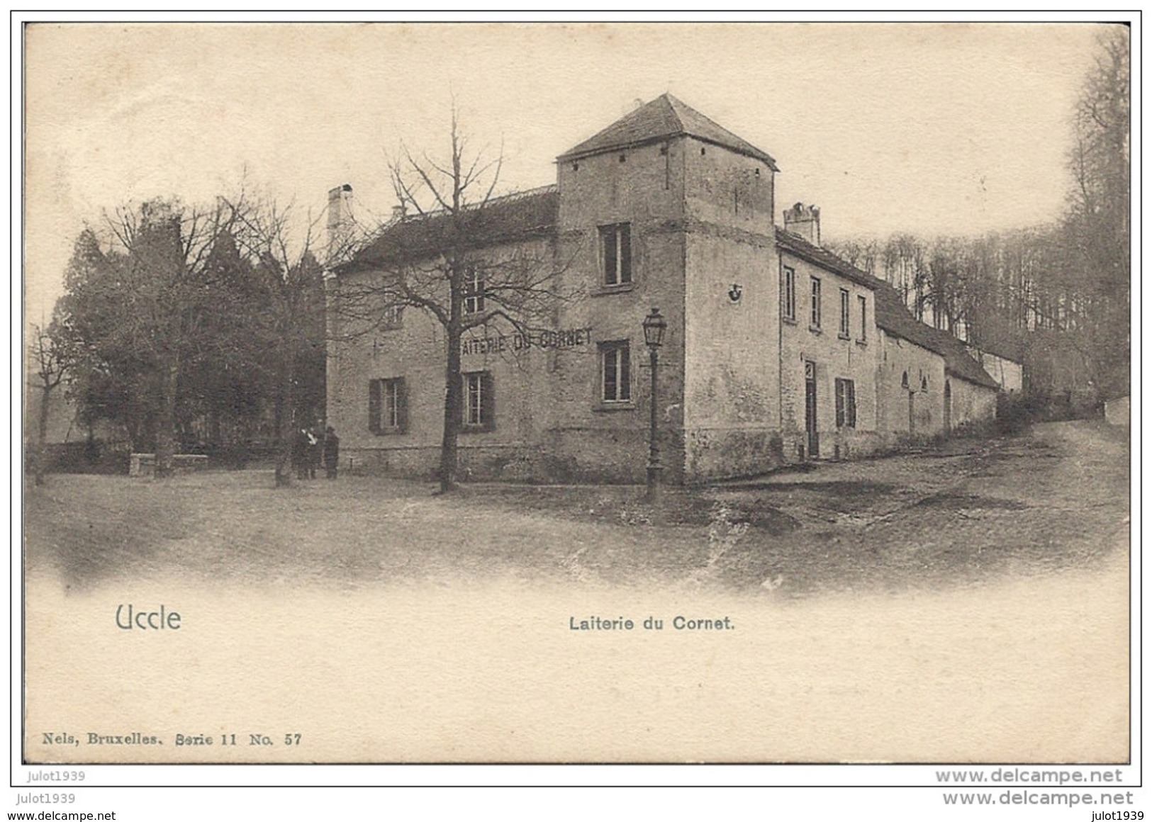 UCCLE ..-- Nels 11 , N° 57 . LAITERIE Du CORNET . 1908 Vers POUPEHAN ( Mr DANLOY ) . Voir Verso . - Ukkel - Uccle