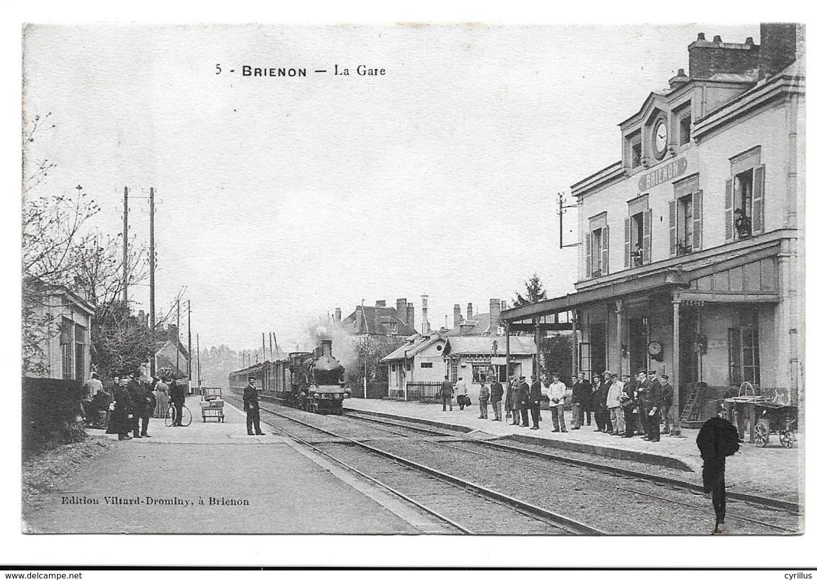 CPA-89 - BRIENON - LA GARE - Brienon Sur Armancon