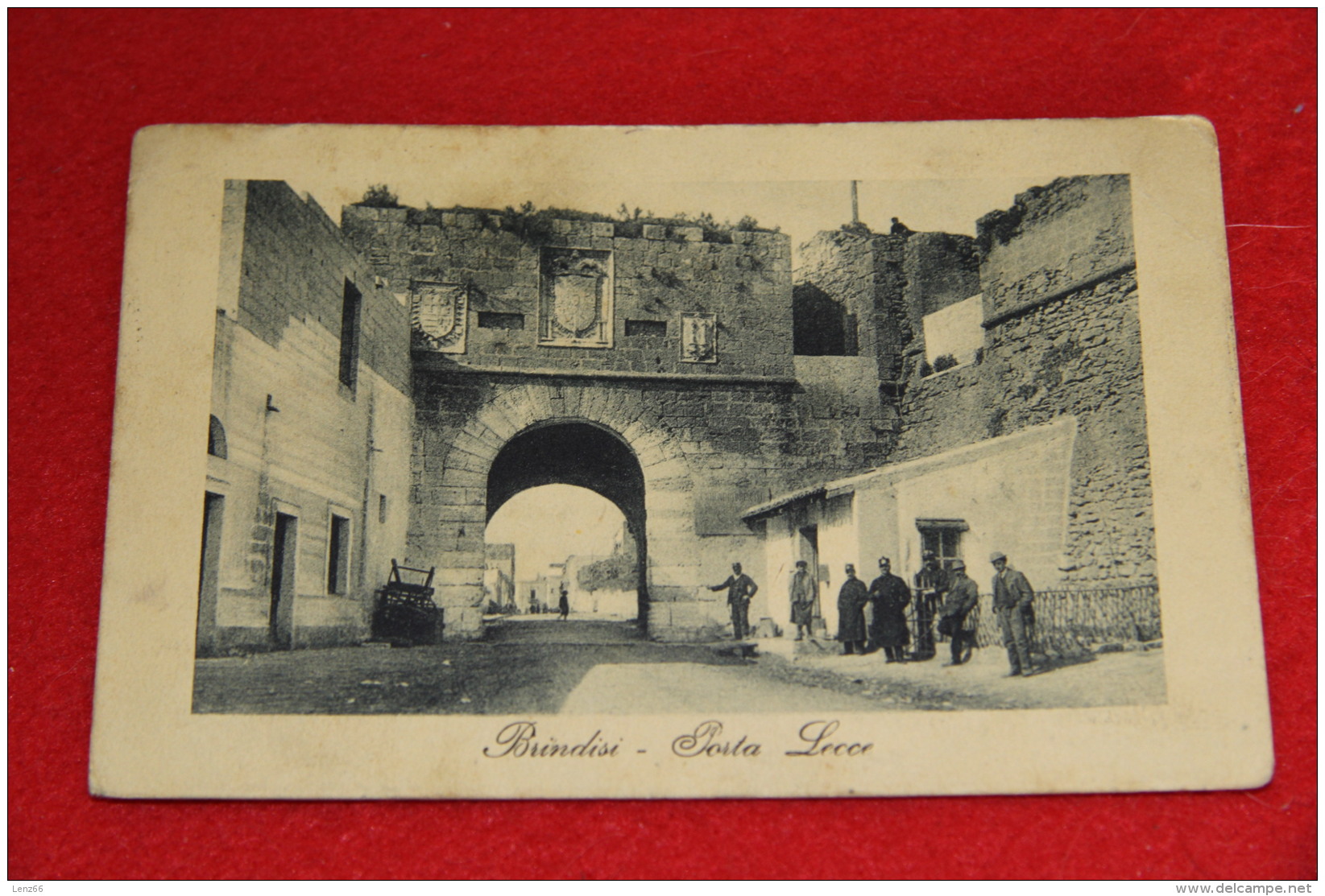 Brindisi Porta Lecce 1915 Animata Ed. Anelli - Brindisi