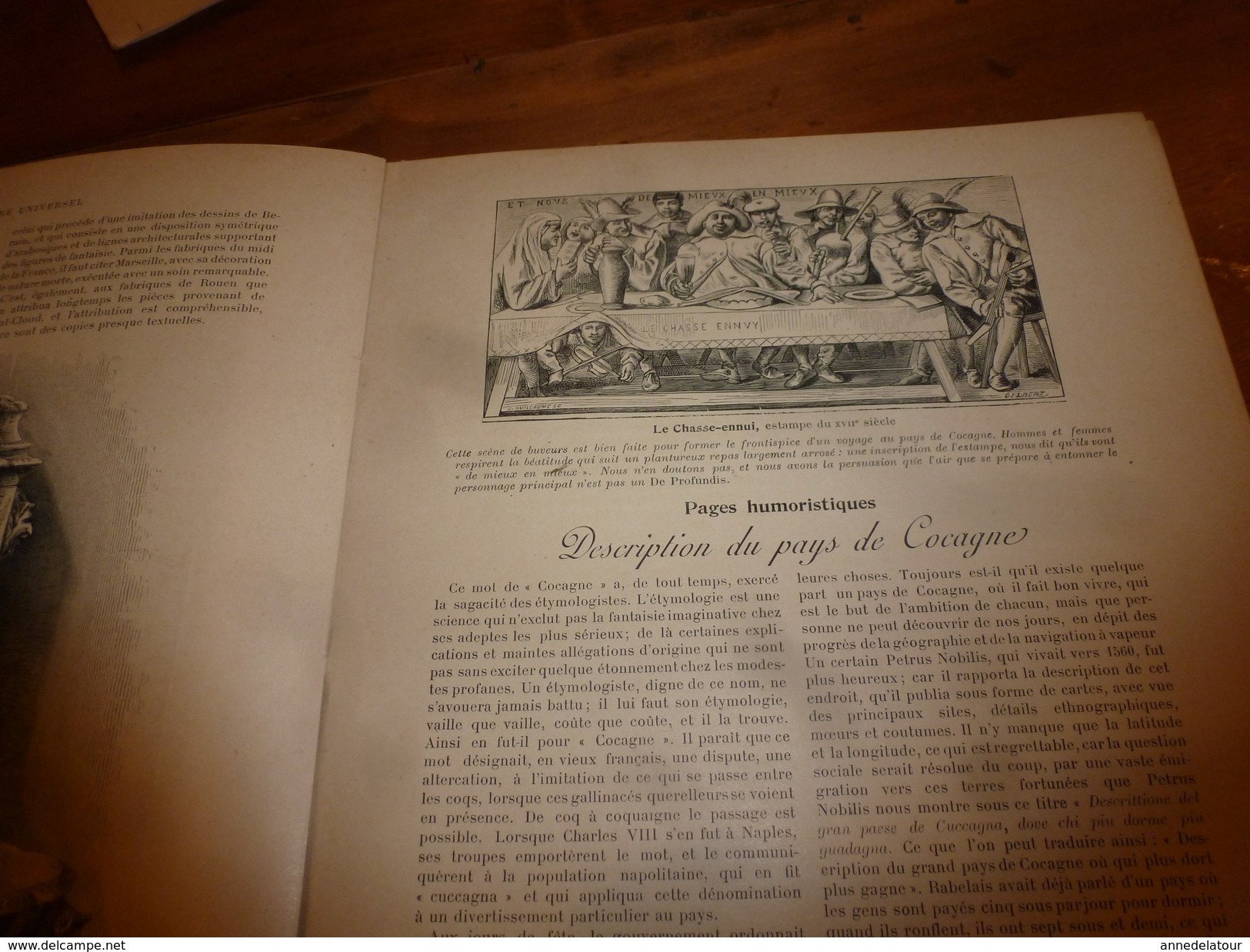 1901:Les Faïences Françaises;Pays De Cocagne;Château Miramar;Vendanges En Espagne Et En France;La Rochelle;Habits 18e S - Non Classés