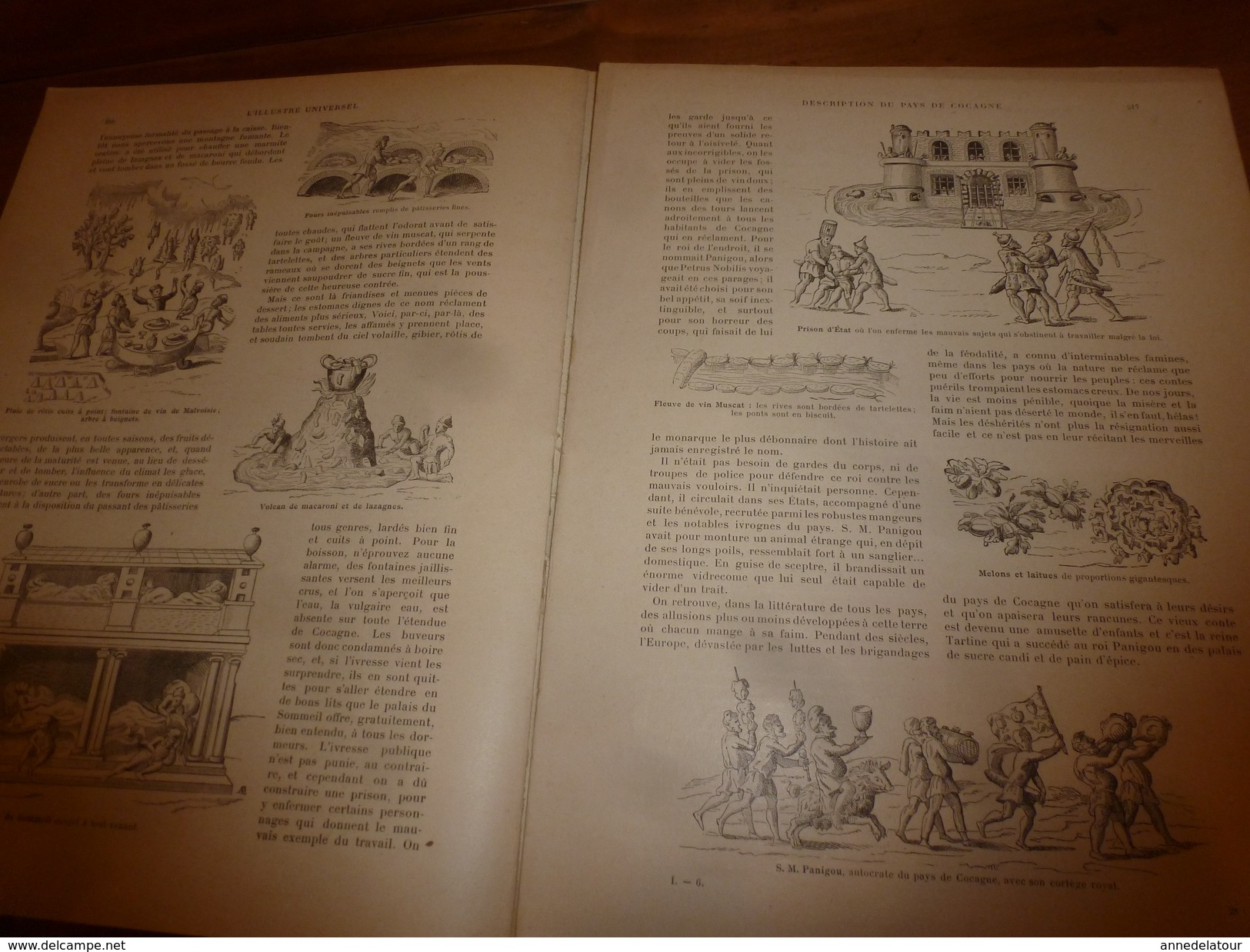 1901:Les faïences françaises;Pays de Cocagne;Château Miramar;Vendanges en Espagne et en France;La Rochelle;Habits 18e s