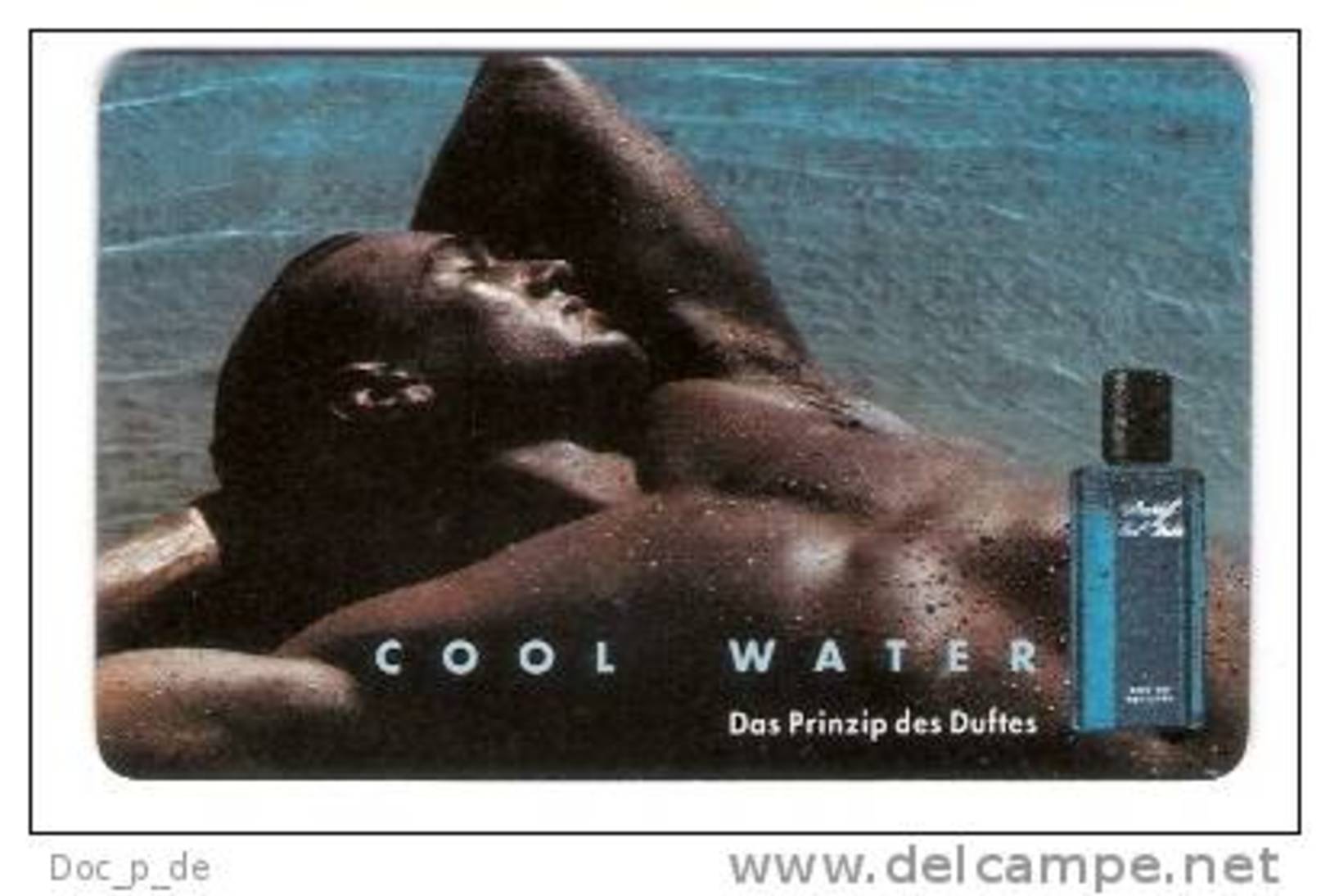 Germany - Davidoff - Cool Water - Men Man Mann - Parfum - Chip Card - Profumi