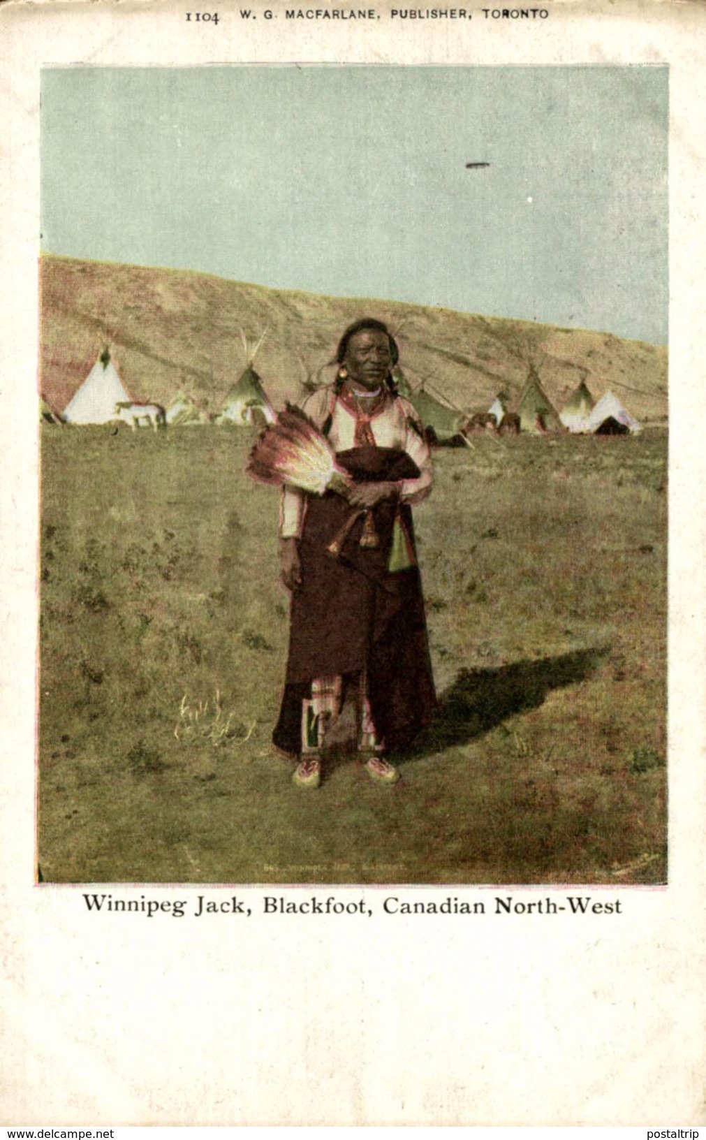 Winnipeg Jack , Blackfoot , Canadian North-West - Indios De América Del Norte