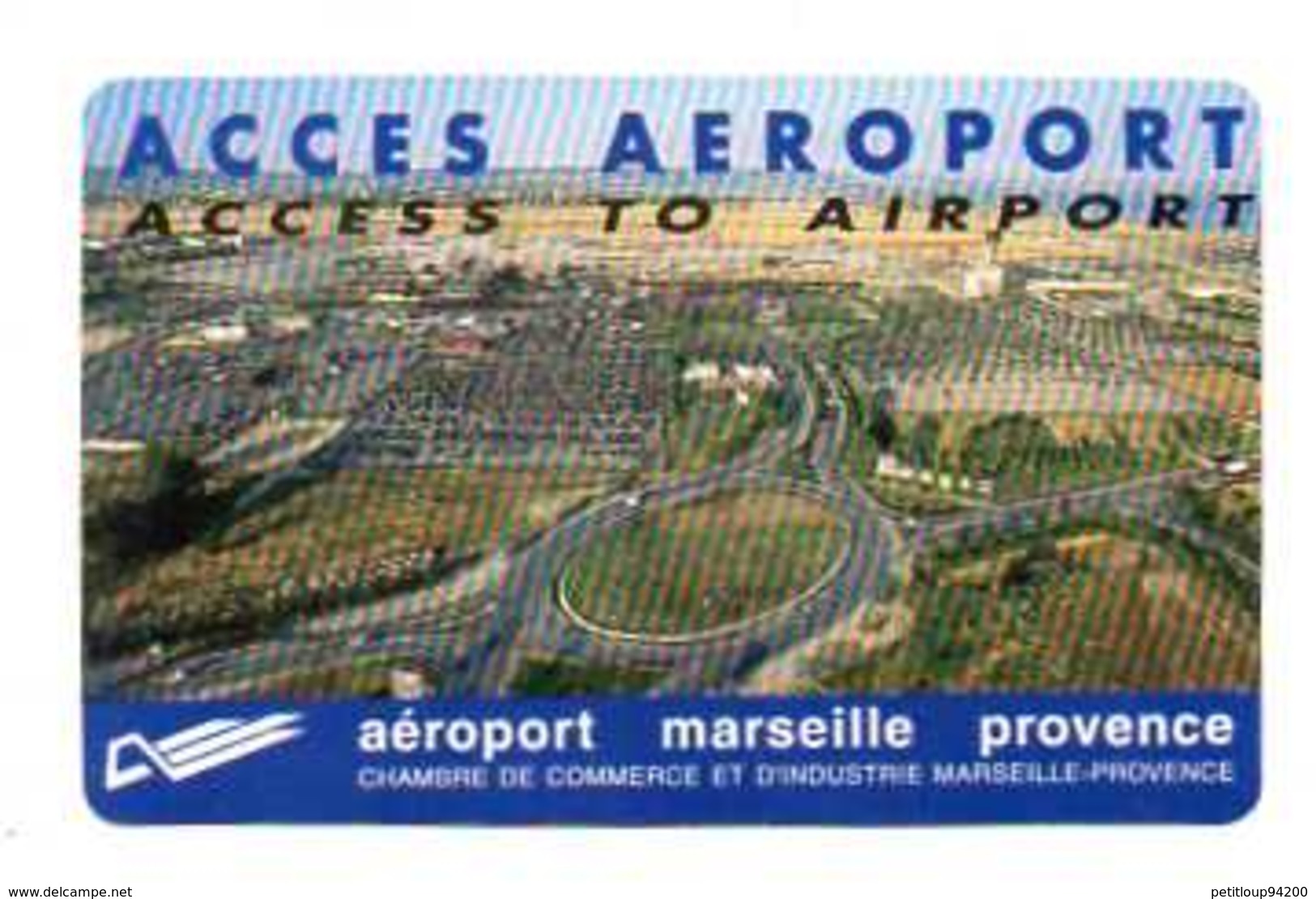 ACCES AEROPORT MARSEILLE PROVENCE  *Taxis  *Service De Cars  *Hélicoptere  *Location De Voitures - Pubblicità
