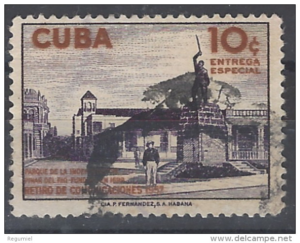 Cuba Expres U 21 (o) Usado. 1957 - Timbres Express