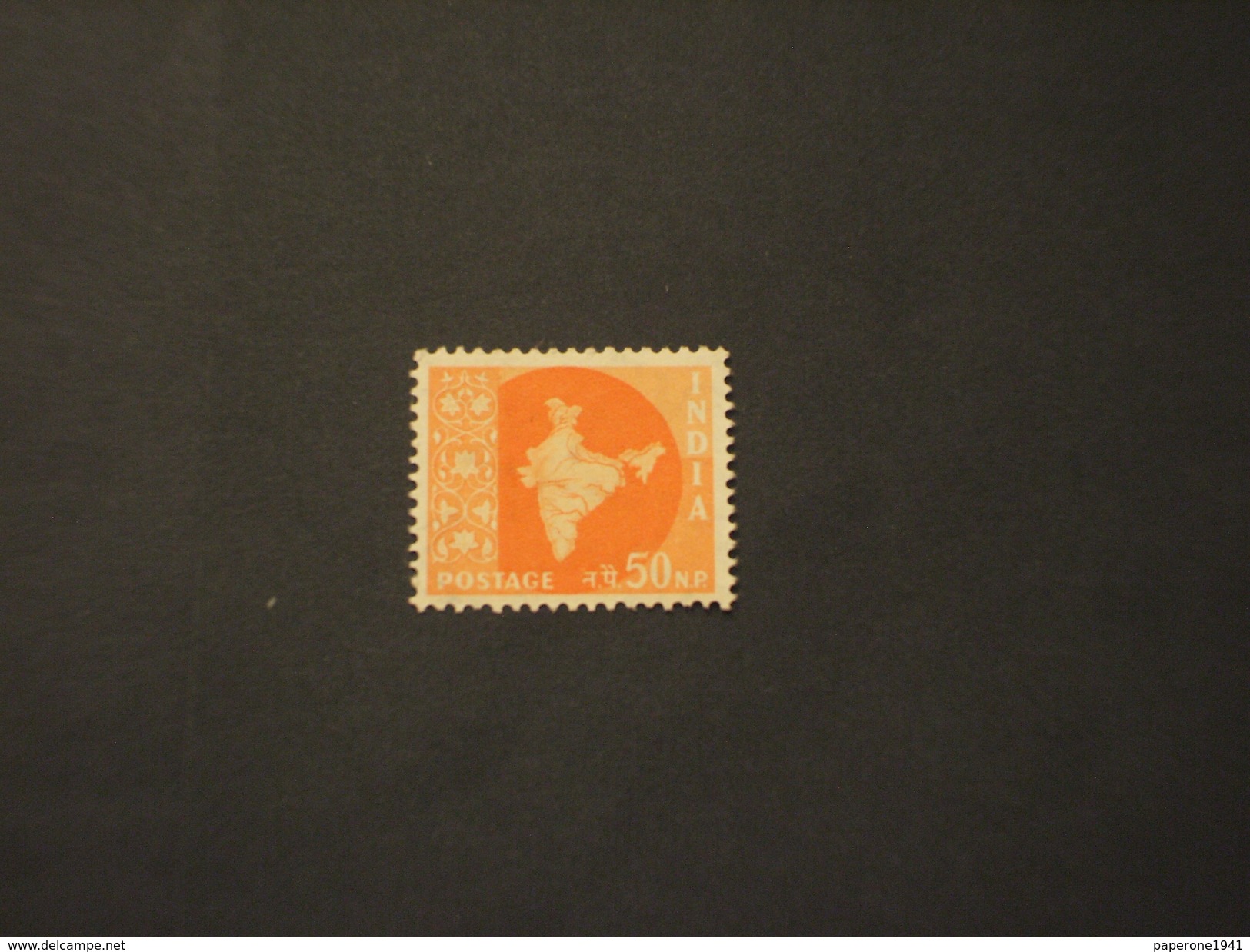 INDIA - 1957/8 INDIA  50 Np. - NUOVO(++) - Ungebraucht