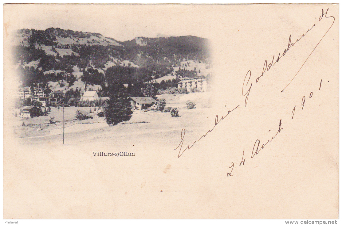 VILLARS SUR OLLON - Obl. 1901 - Ollon