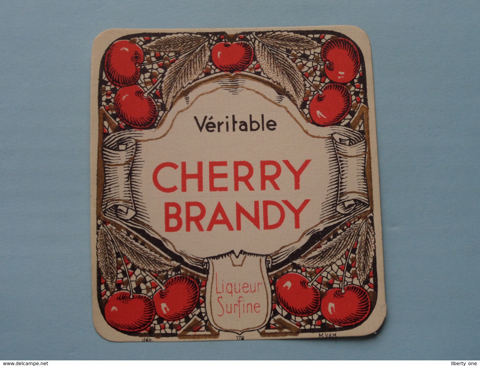 CHERRY BRANDY ( Dep 172 MvdH : Details Op Foto ) !! - Autres & Non Classés