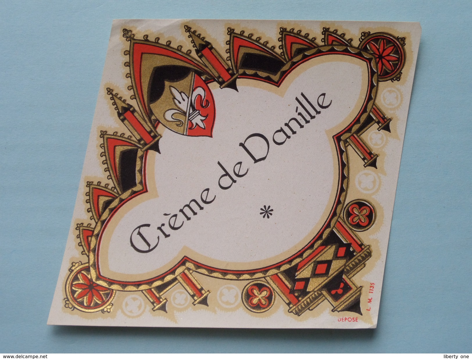 Crème De DANILLE ( Dep 1135 M F : Details Op Foto ) !! - Autres & Non Classés