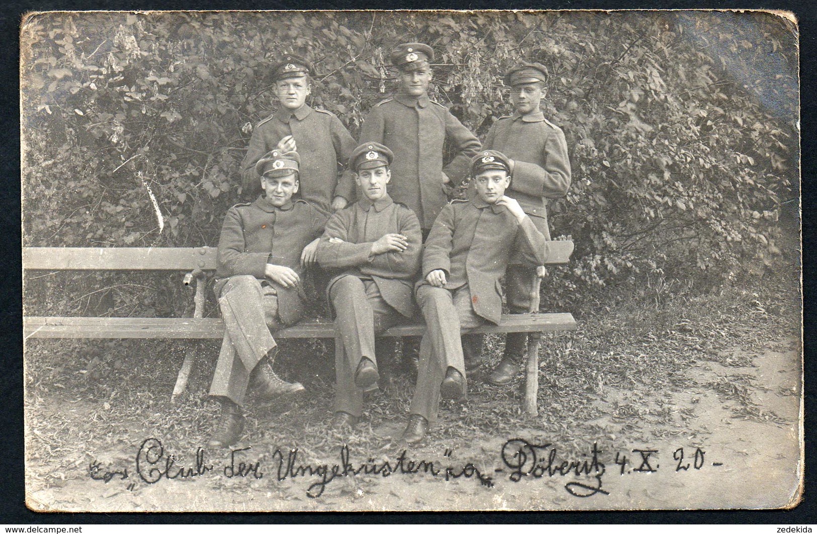 A3513 - Alte Foto Ansichtskarte  -  1. WK WW - Offizier Uniform - Döberitz - War 1914-18