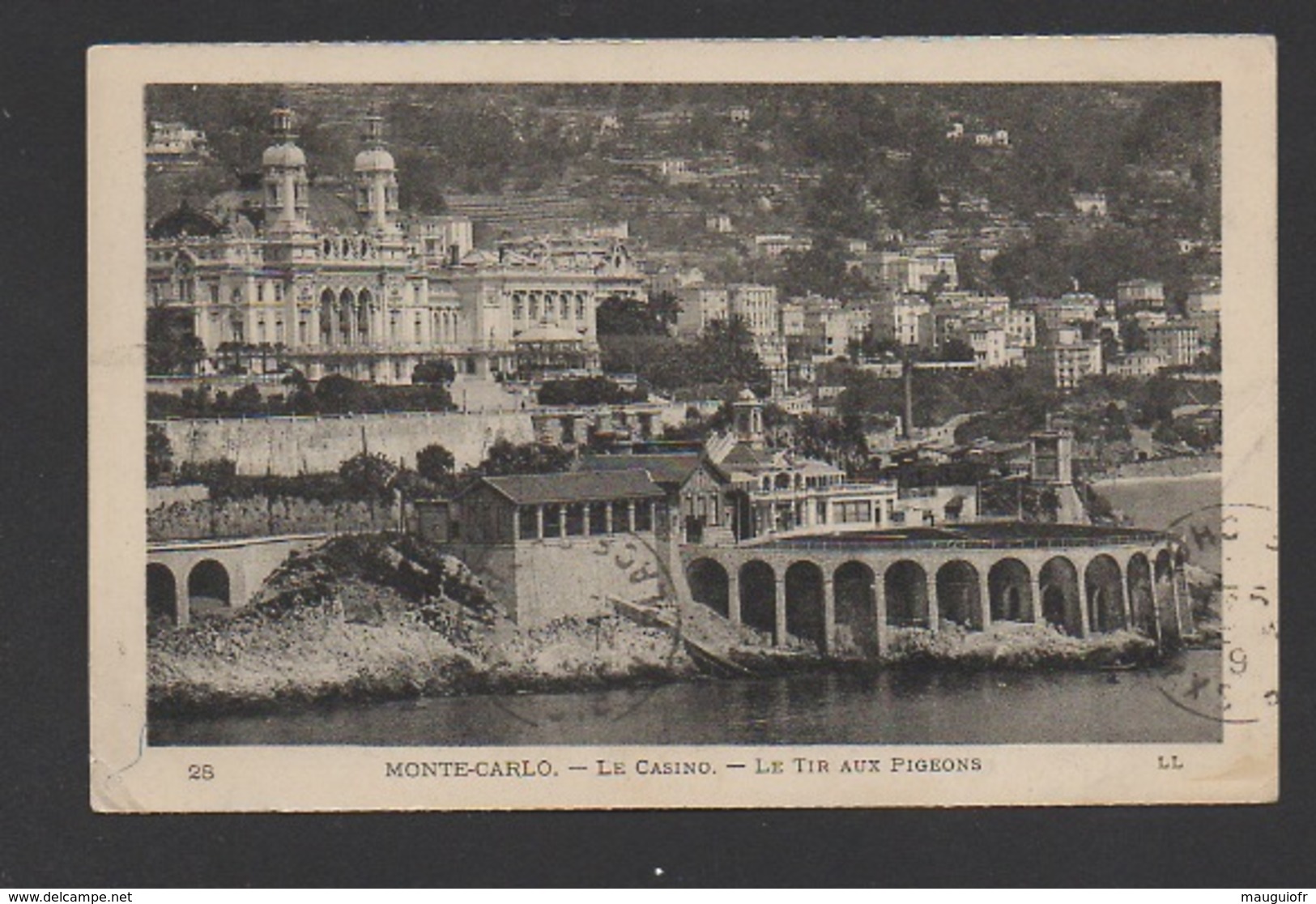 DF / MONACO / SUR CPA TP 23 PRINCE ALBERT 1er / OBL. MONTE-CARLO 5 -3 13 PRINCIPAUTÉ DE MONACO - Covers & Documents