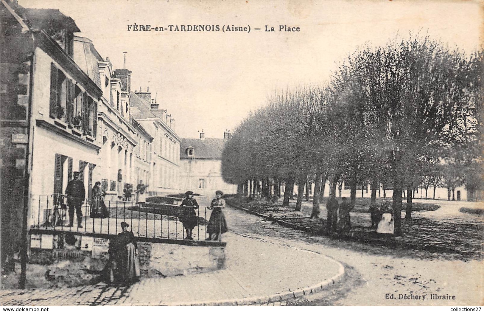 02-FERE-EN-TARDENOIS- LA PLACE - Fere En Tardenois