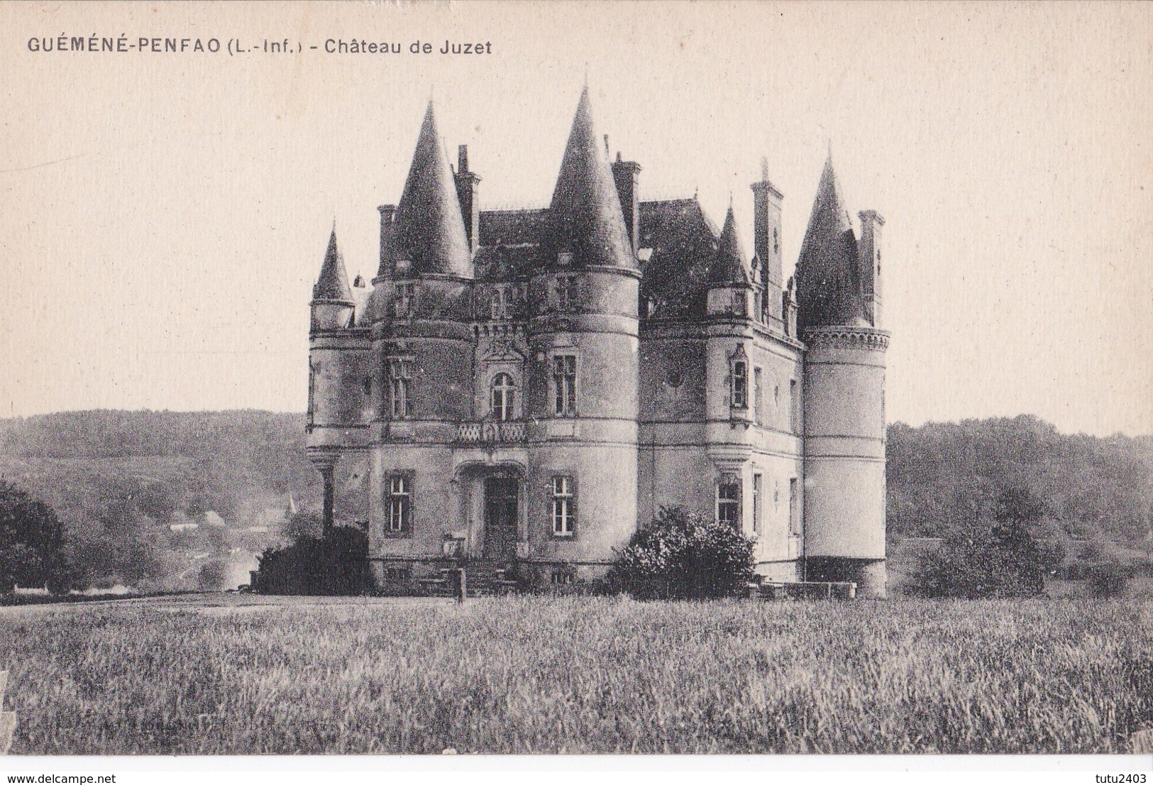 QUEMENE PENFAO                                         CHATEAU DE JUZET - Guémené-Penfao