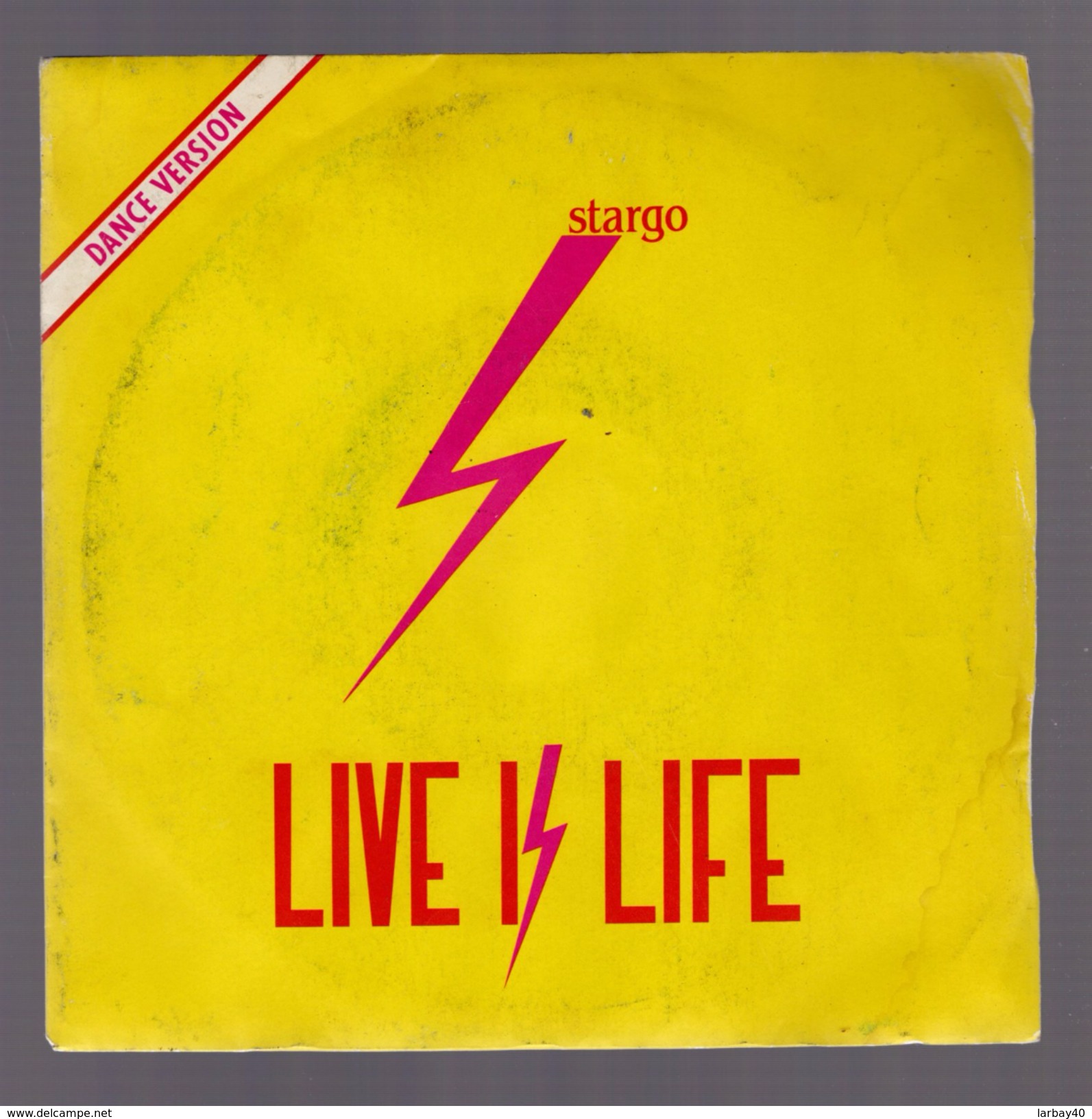 45 Tours - Stargo 45t. SP *live Is Life* - Disco & Pop