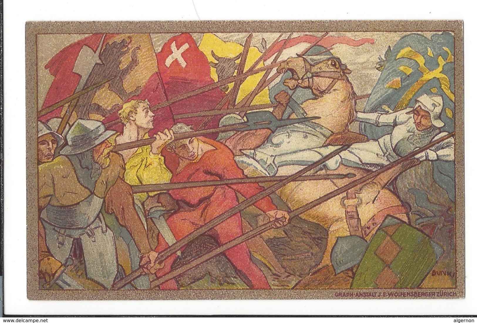 N 46 - Carte N°2 Fête Nationale 1911 Zürich 01.08.1911 Bundesfeier Postkarte - Interi Postali