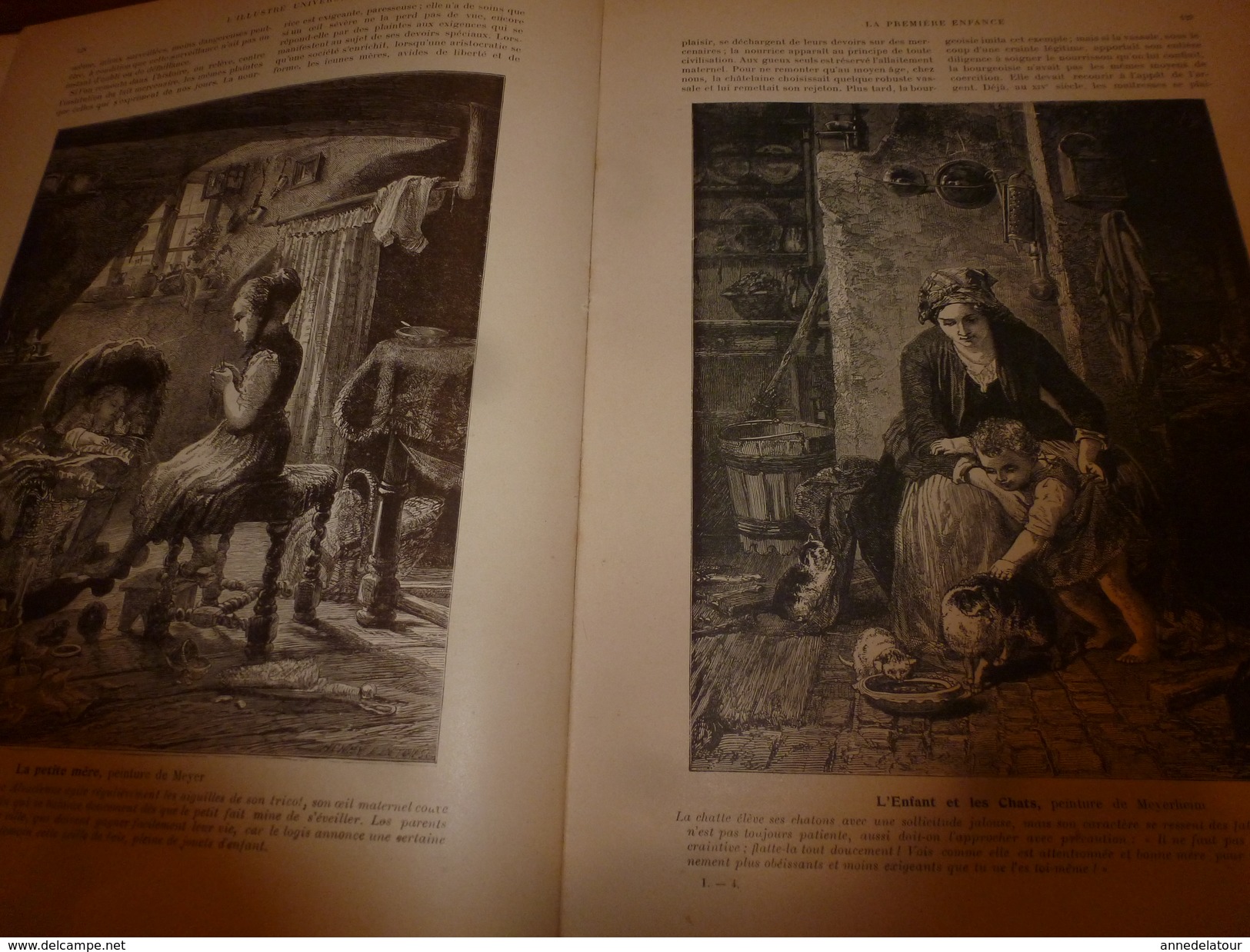 1901:  Don Quichotte, Sancho Pança, Miguel de Cervantes à Valladolid ;Vie aux champs; L'ENFANT et les CHATS; etc