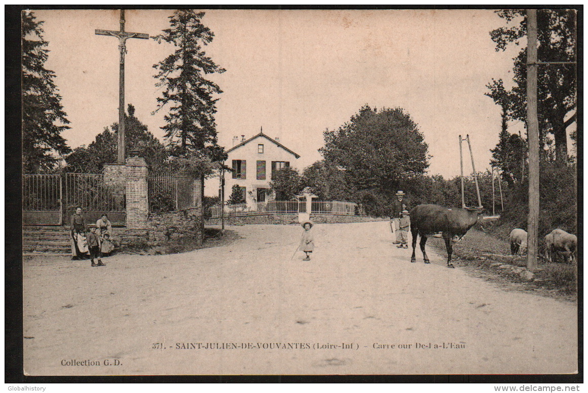 DD1262 - SAINT JULIEN DE VOUVANTES - CARRE OUR DE LA L 'EAU - Saint Julien De Vouvantes