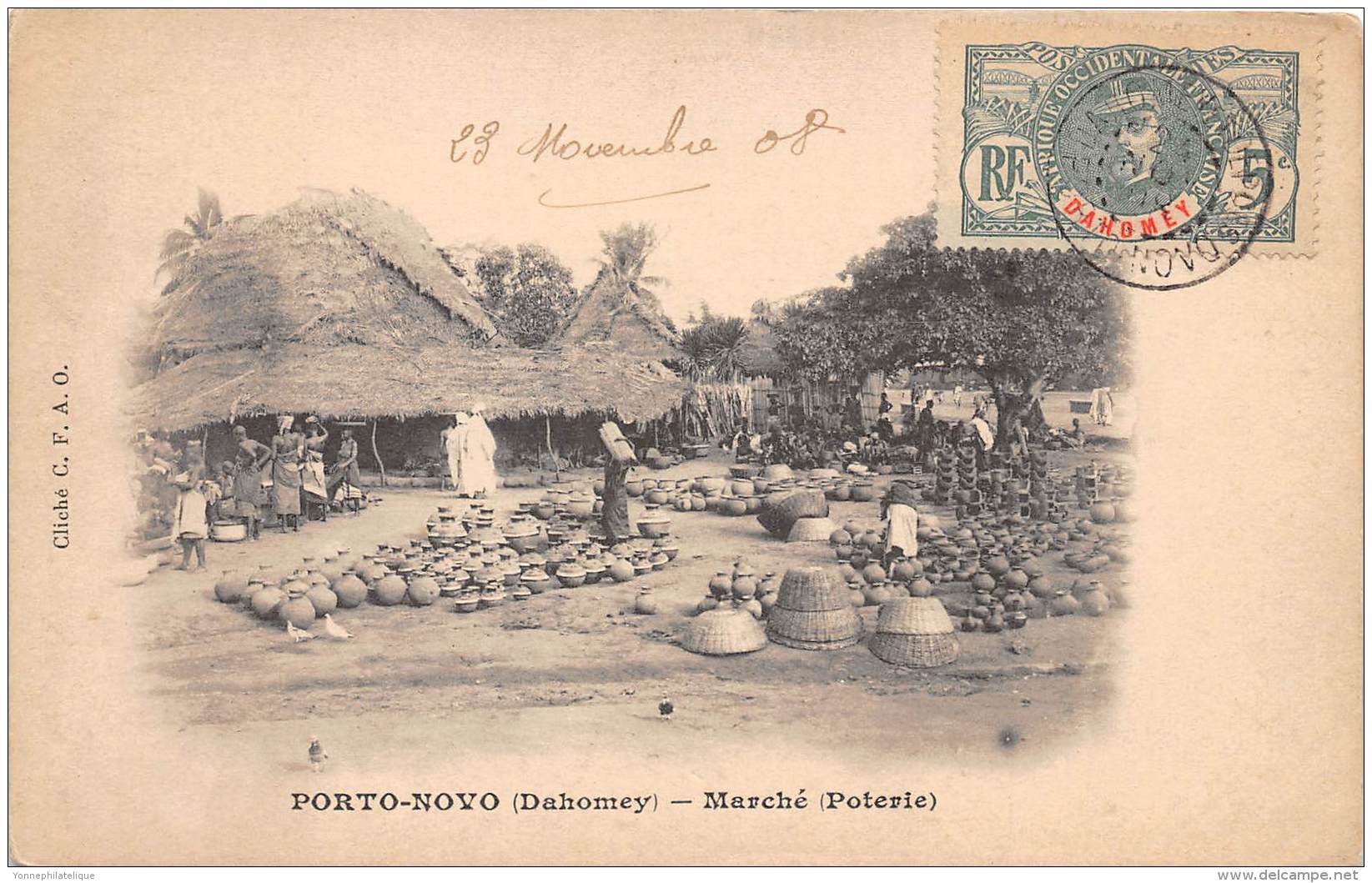 DAHOMEY / Porto Novo - Marché - Poterie - Dahomey