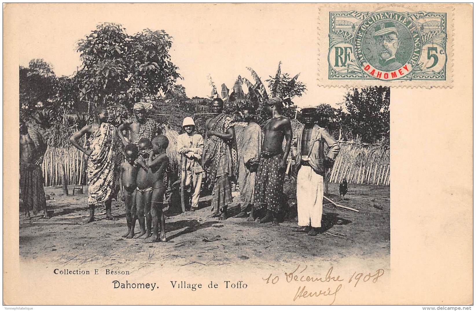 DAHOMEY / Village De Toffo - Belle Oblitération - Dahomey