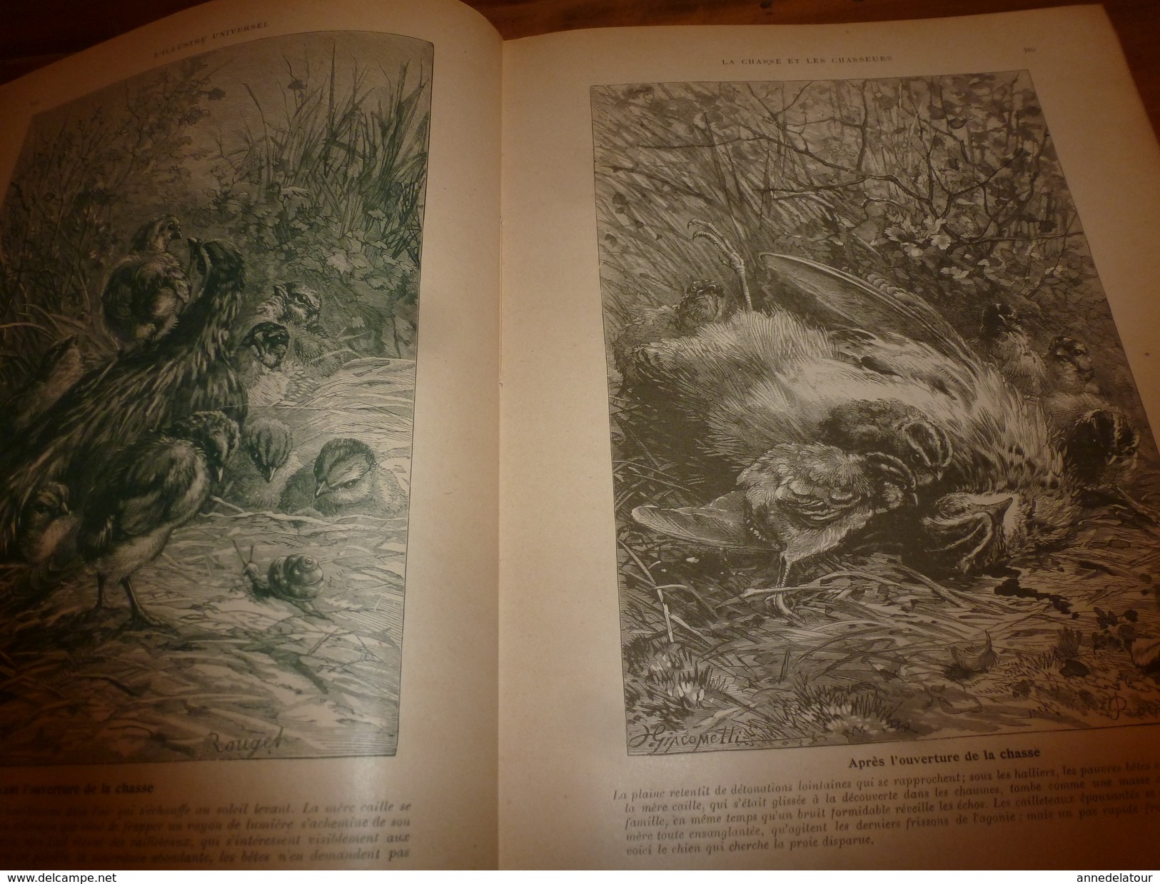 1901:  La CHASSE Et Les CHASSEURS; PARIS En 1800;Jeux D'échecs Au Café;Métiers Ambulants;GAVARNI-dessins;Séville ;etc - Non Classés