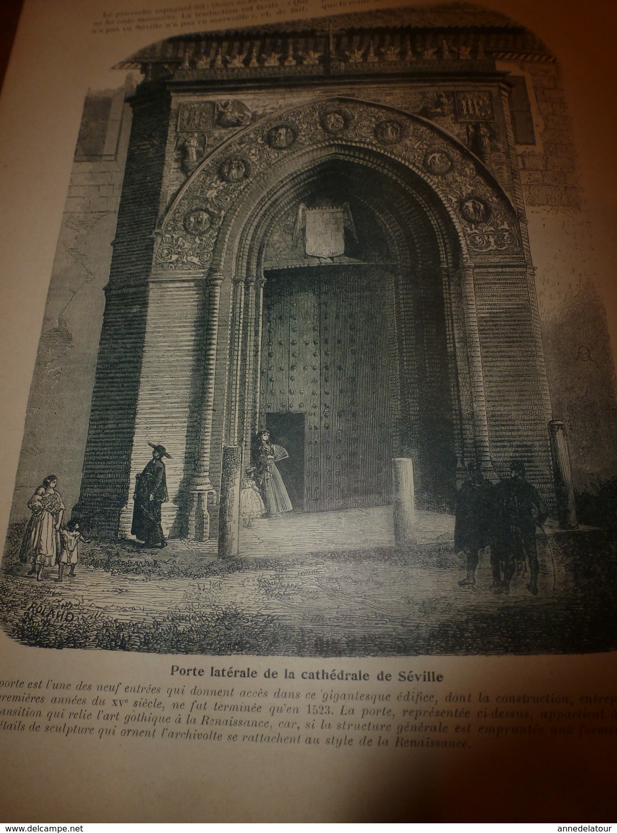 1901:  La CHASSE et les CHASSEURS; PARIS en 1800;Jeux d'échecs au café;Métiers ambulants;GAVARNI-dessins;Séville ;etc