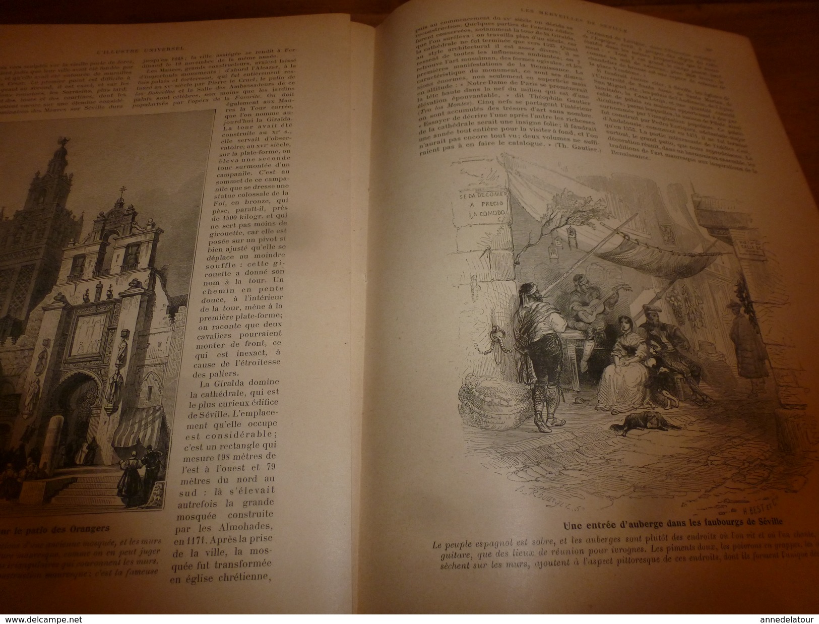 1901:  La CHASSE et les CHASSEURS; PARIS en 1800;Jeux d'échecs au café;Métiers ambulants;GAVARNI-dessins;Séville ;etc