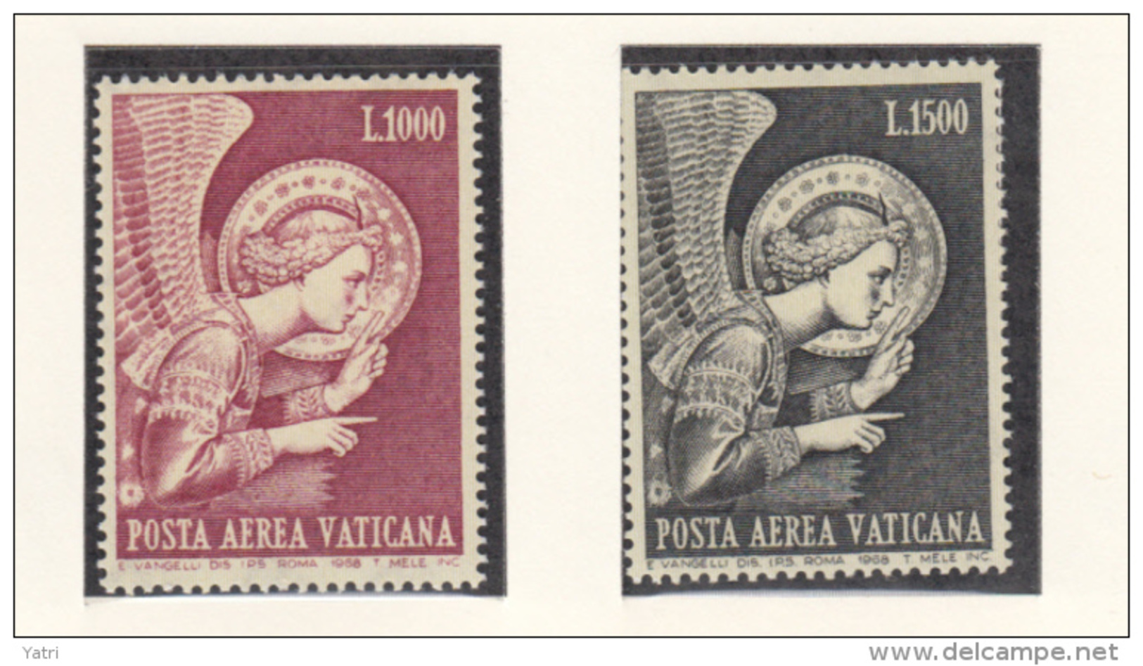 Vaticano - 1968 - Complete Year Set ** - Annate Complete