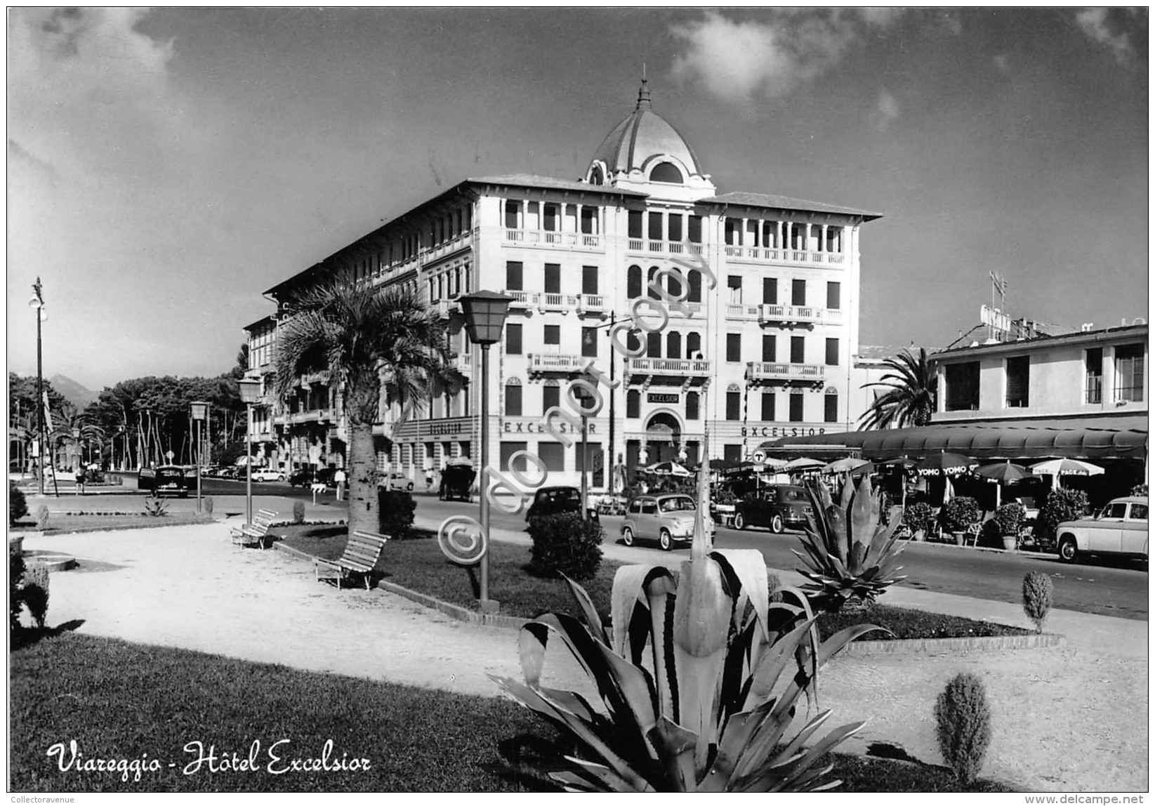 Cartolina Viareggio Hotel Excelsior 1963 (Lucca) - Lucca
