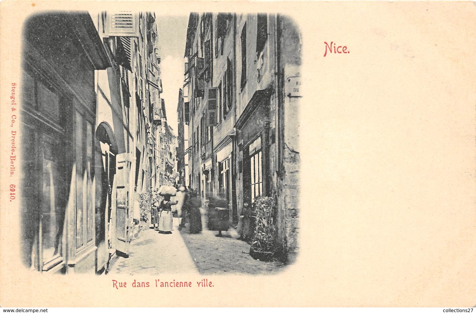 06-NICE- RUE DANS L'ANCIENNE VILLE - Szenen (Vieux-Nice)