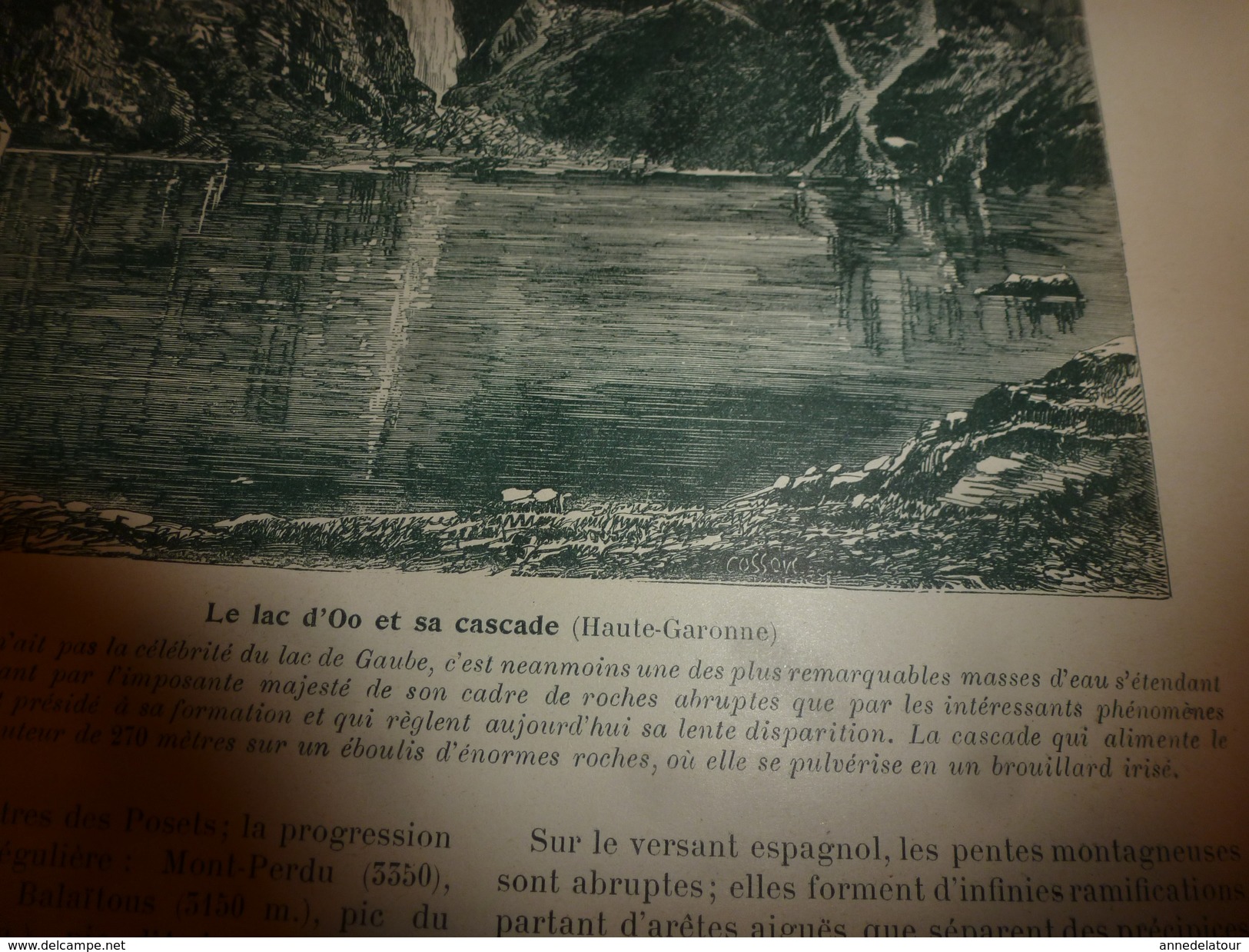 1901:  Venise(della Carta);Pyrénées (pont d'Espagne,Pont du Hourat,Lac d'Oo,port de Venasque,Mont Canigou ); etc