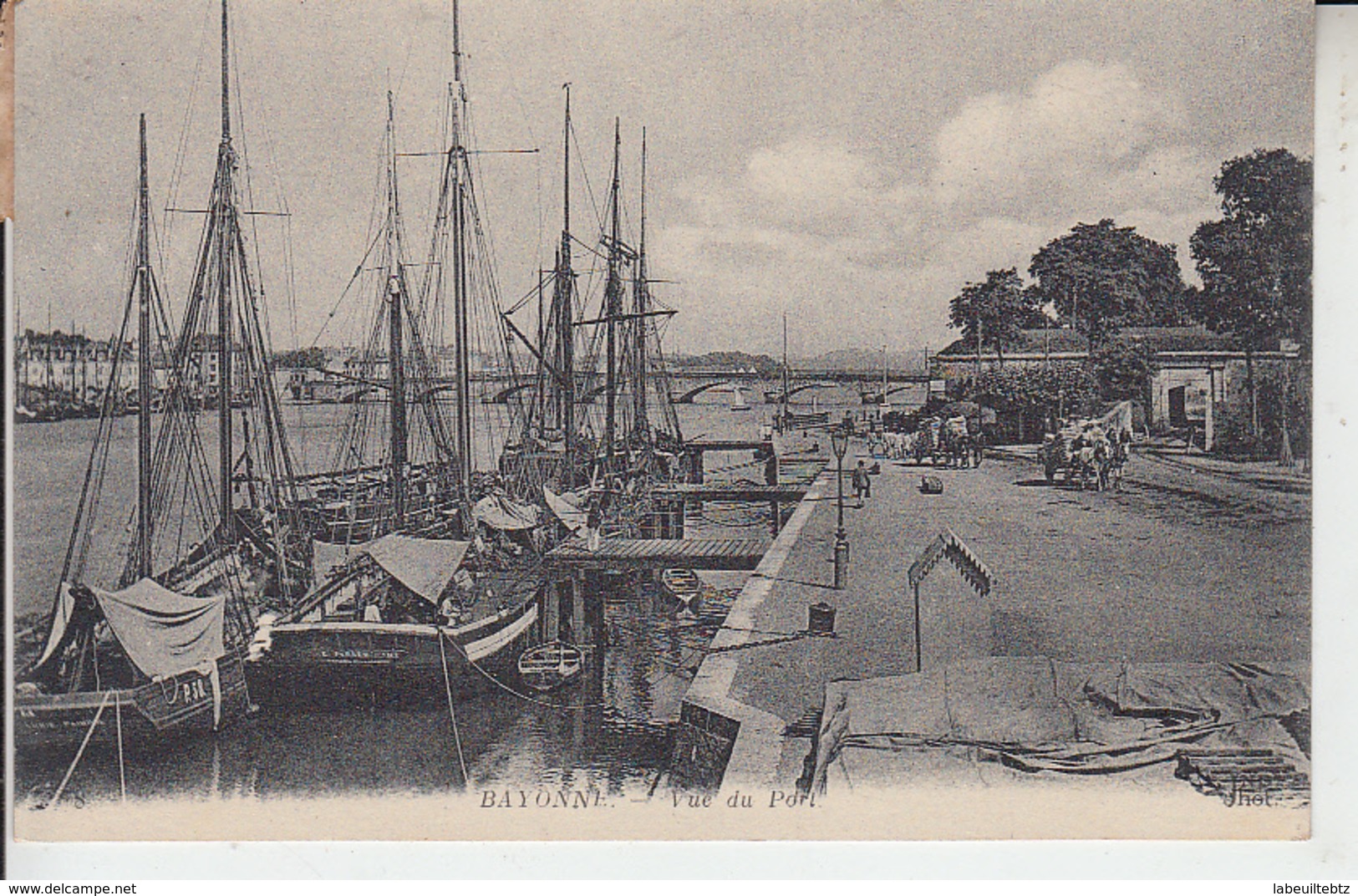 PAYS BASQUE -  BAYONNE - Vue Du Port  PRIX FIXE - Bayonne