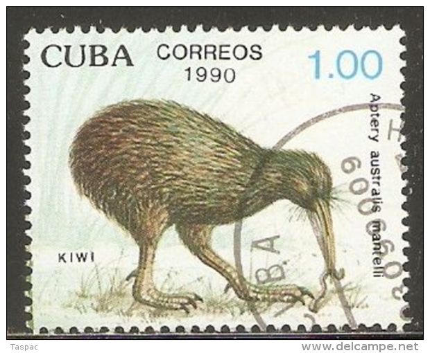 1990 Mi# 3412 Used - Birds / Kiwi - Oblitérés