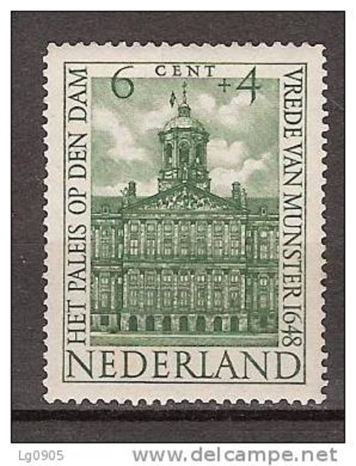 Netherlands Nederland Pays Bas 501 MNH; Monumenten, Monuments, Monumental, Monumento; Paleis Op De Dam, Royal Palace - Monumenten