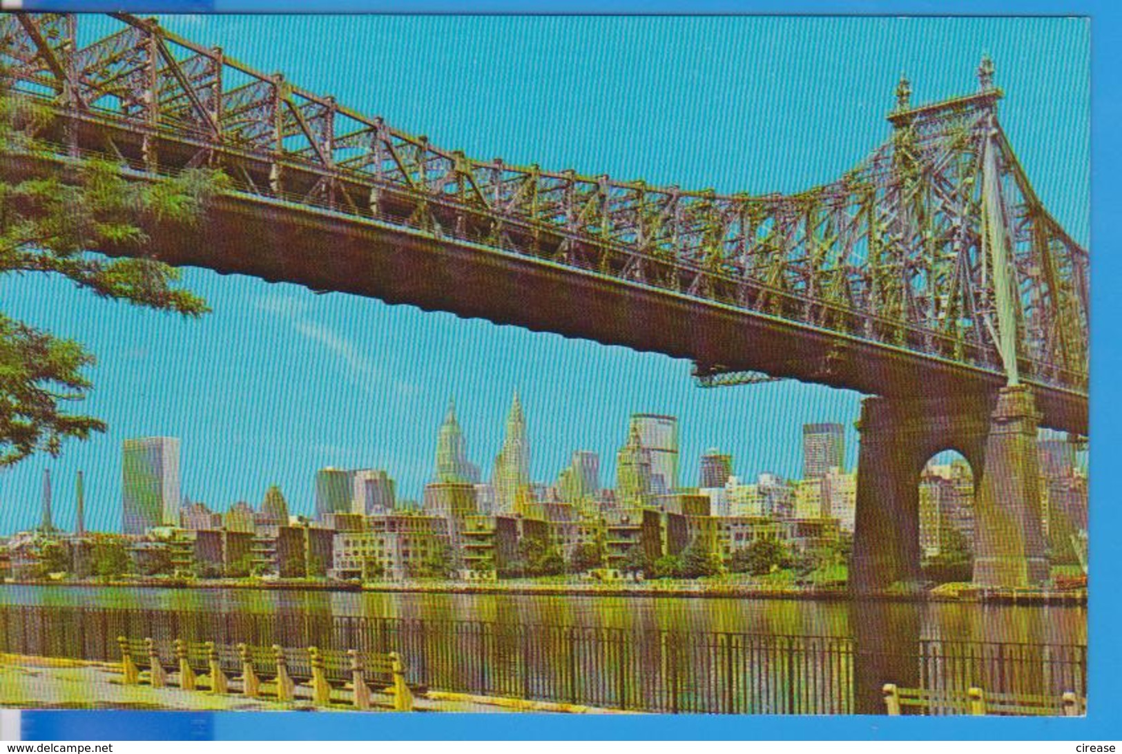 NEW YORK CITY BRIDGE QUEENSBORO UNITED STATES  POSTCARD UNUSED - Brooklyn